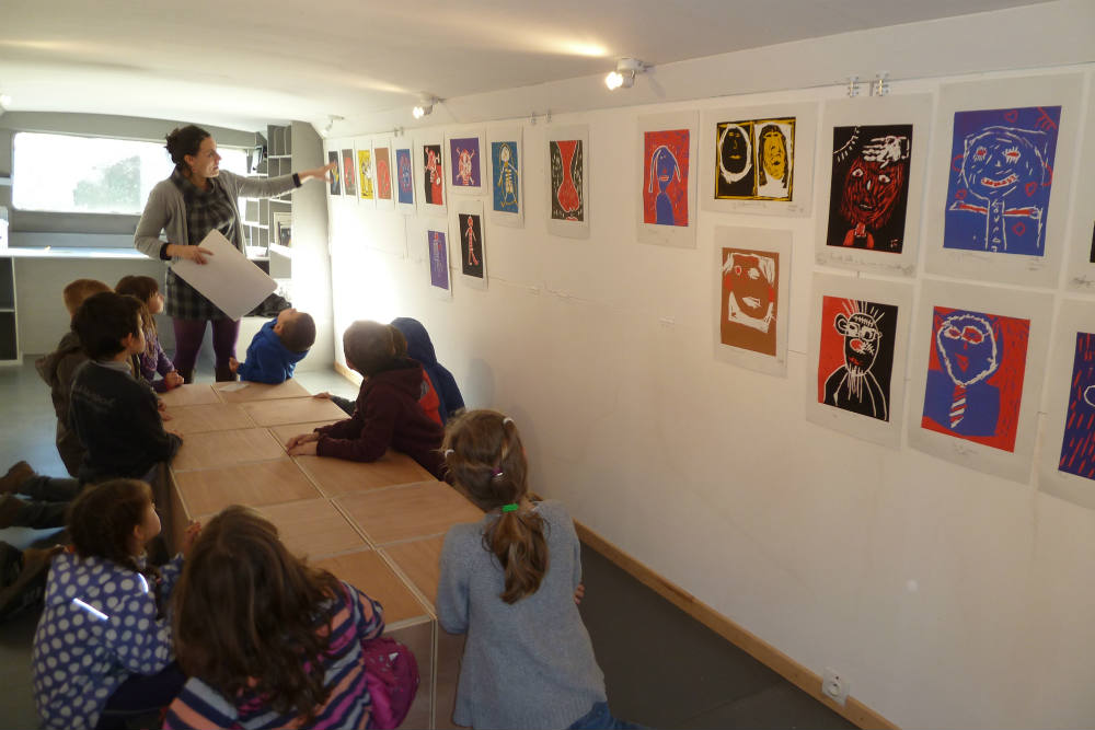 Ateliers de création Mélissa Tresse école de Saint Paul de Jarrat