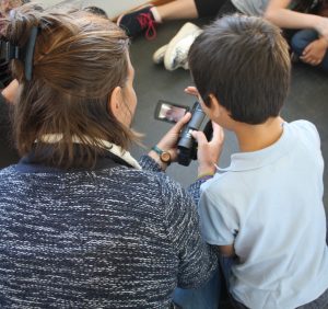 Atelier d'initiation au film avec l'école de Quérigut