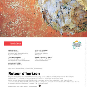 « Retour d’horizon », Un parcours d’art contemporain dans les médiathèques du Couserans