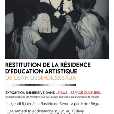 RESIDENCE EDUCATION ARTISTIQUE 2023