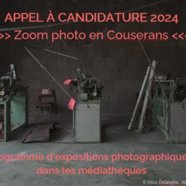 Appel à candidature Zoom photo 2024